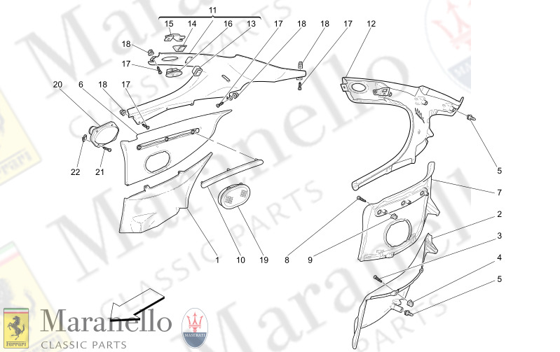 C9.44 - 2 INNER TRIMS