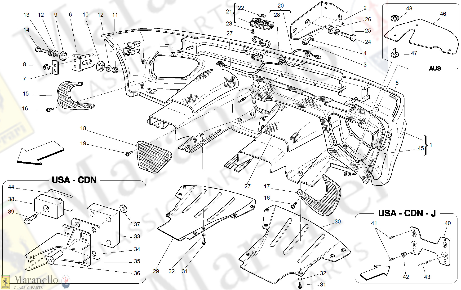 119 - Rear Bumper