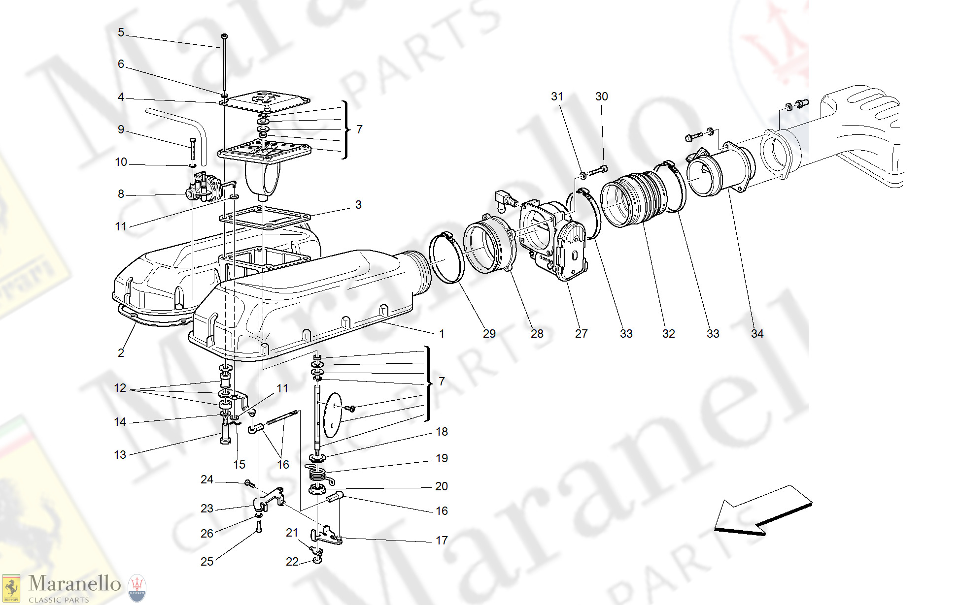 017 - Air Intake Manifold Cover