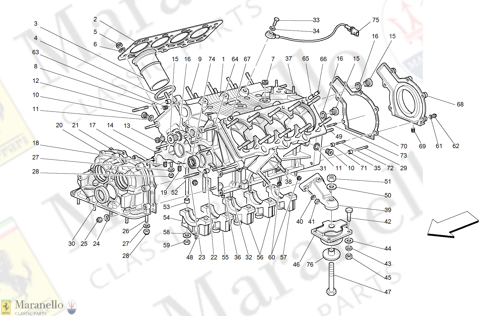 001 - Crankcase