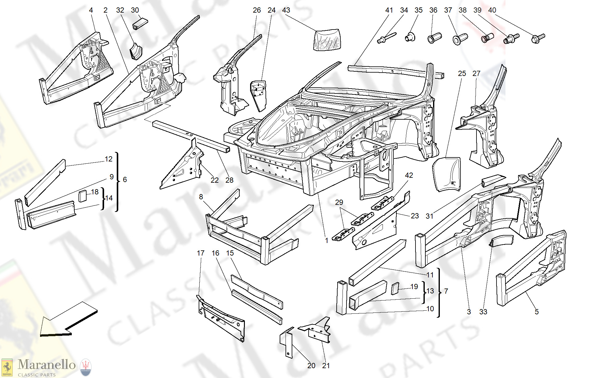 102 - Frame - Front Elements Structures And Plates