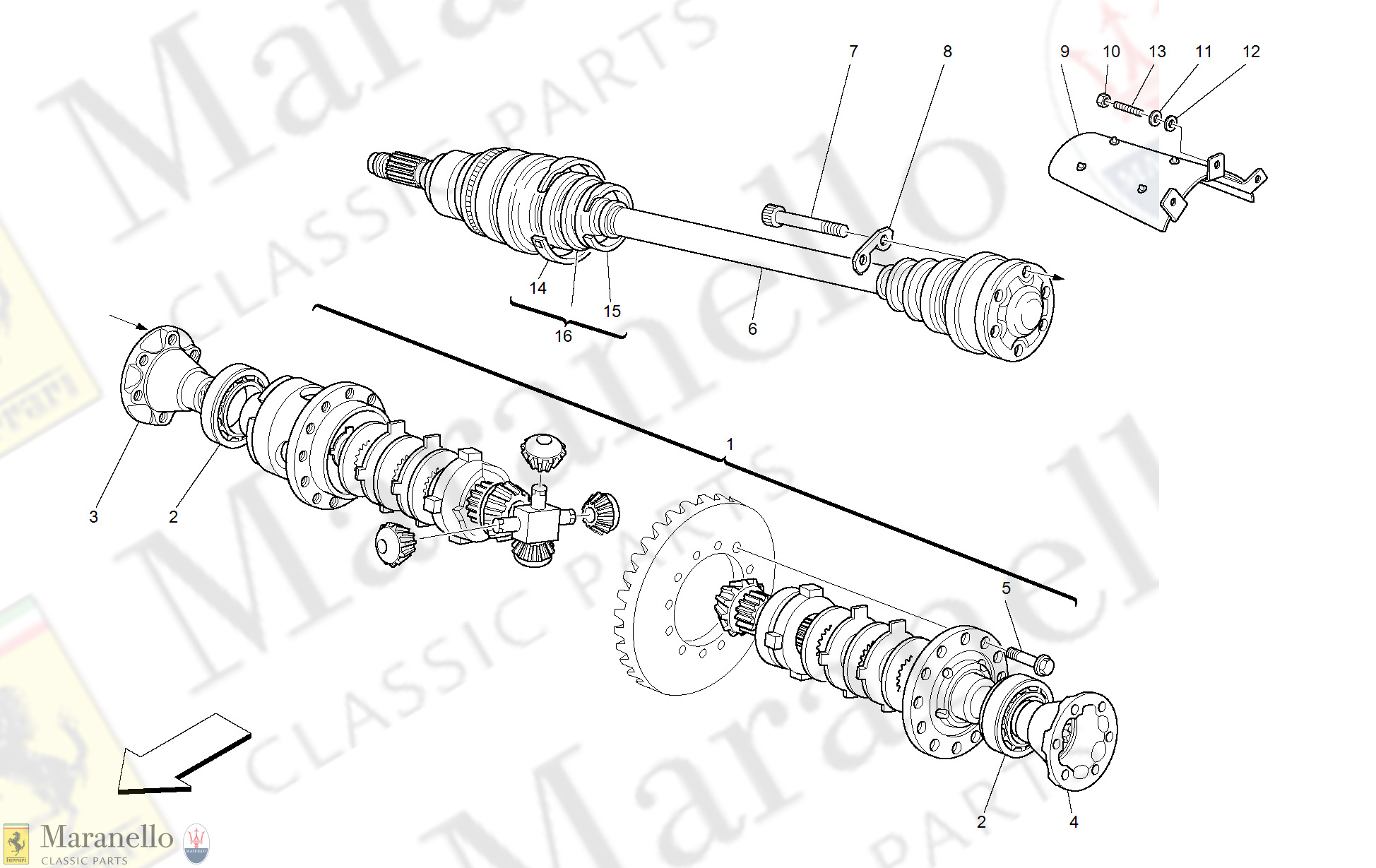 035 - Differential And Axle Shaft