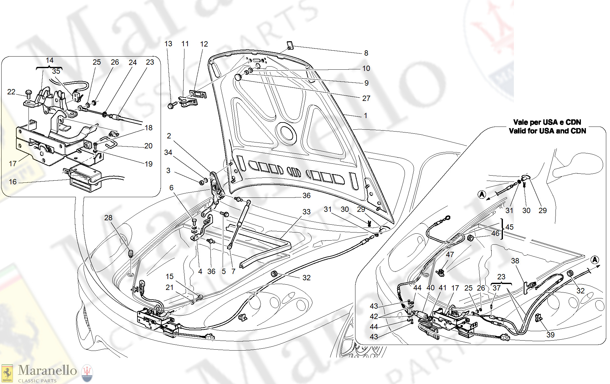 111 - Front Hood And Opening Device