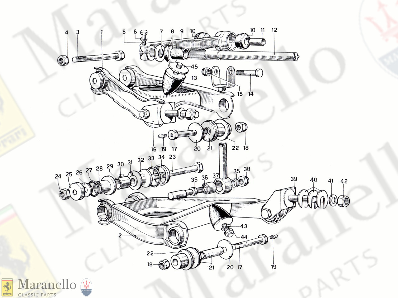 022 - Rear Suspension - Levers