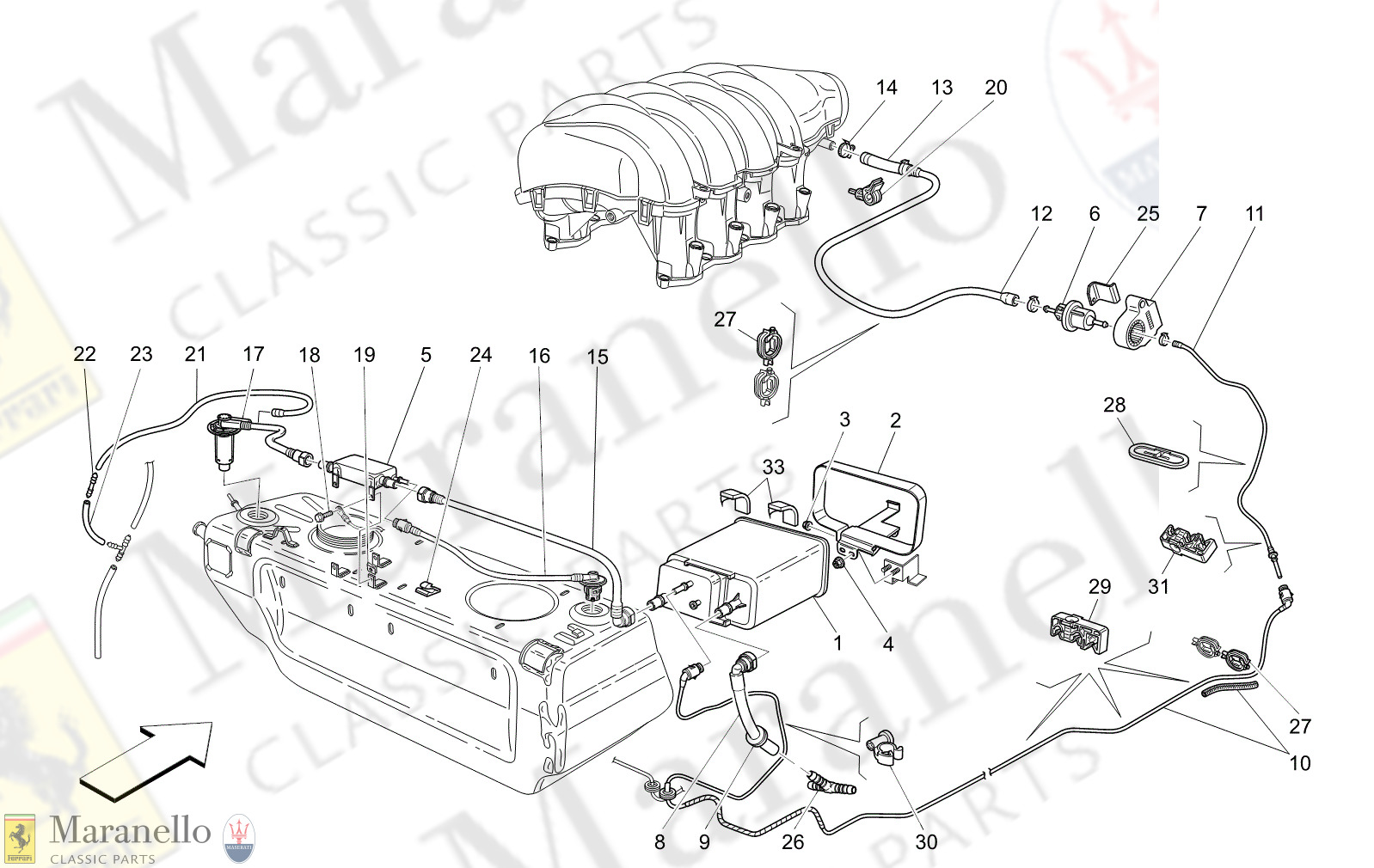 01.44 - 1 - 0144 - 1 Fuel Vapour Recirculation System