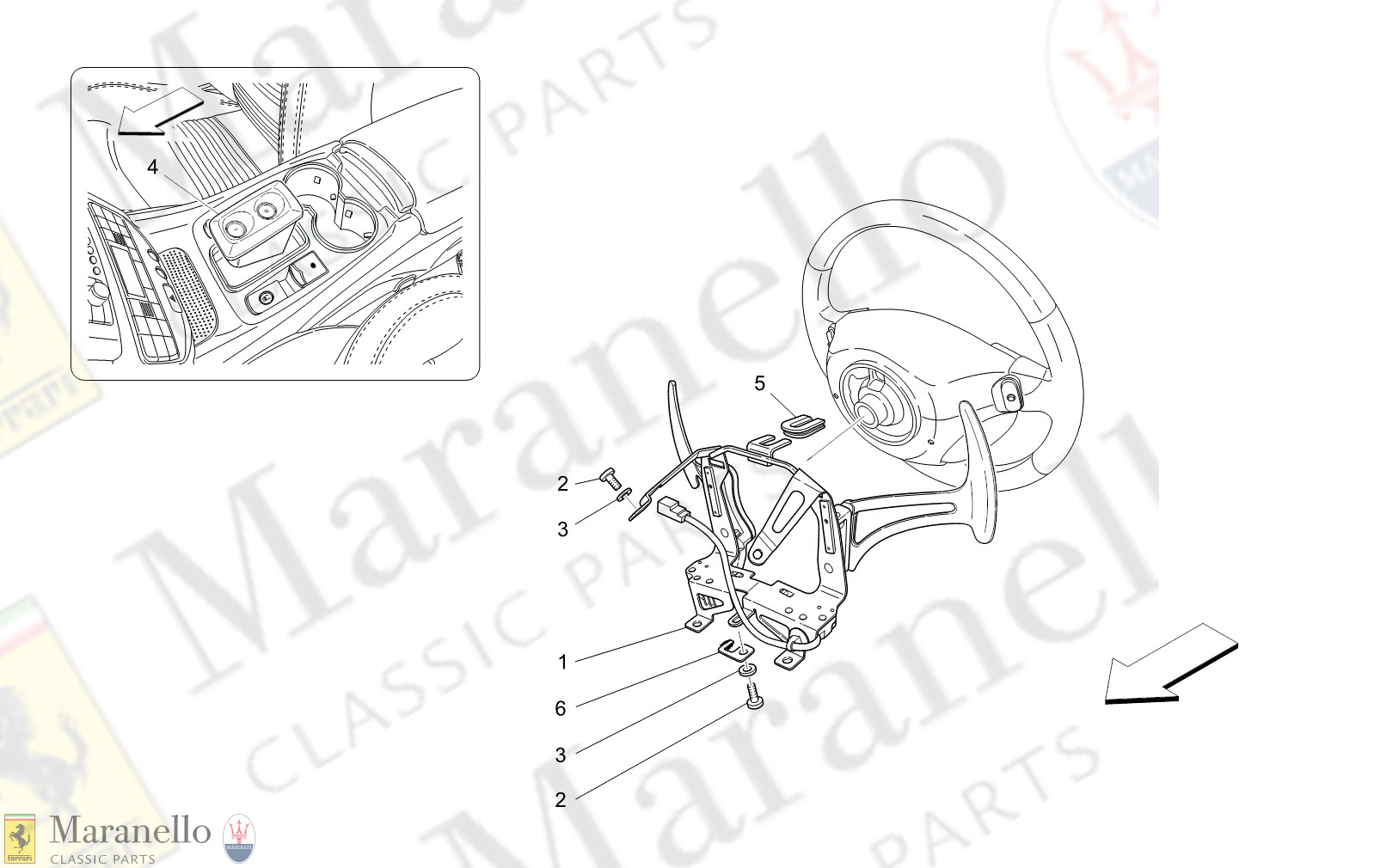 03.01 - 11 - 0301 - 11 Driver Controls For F1 Gearbox