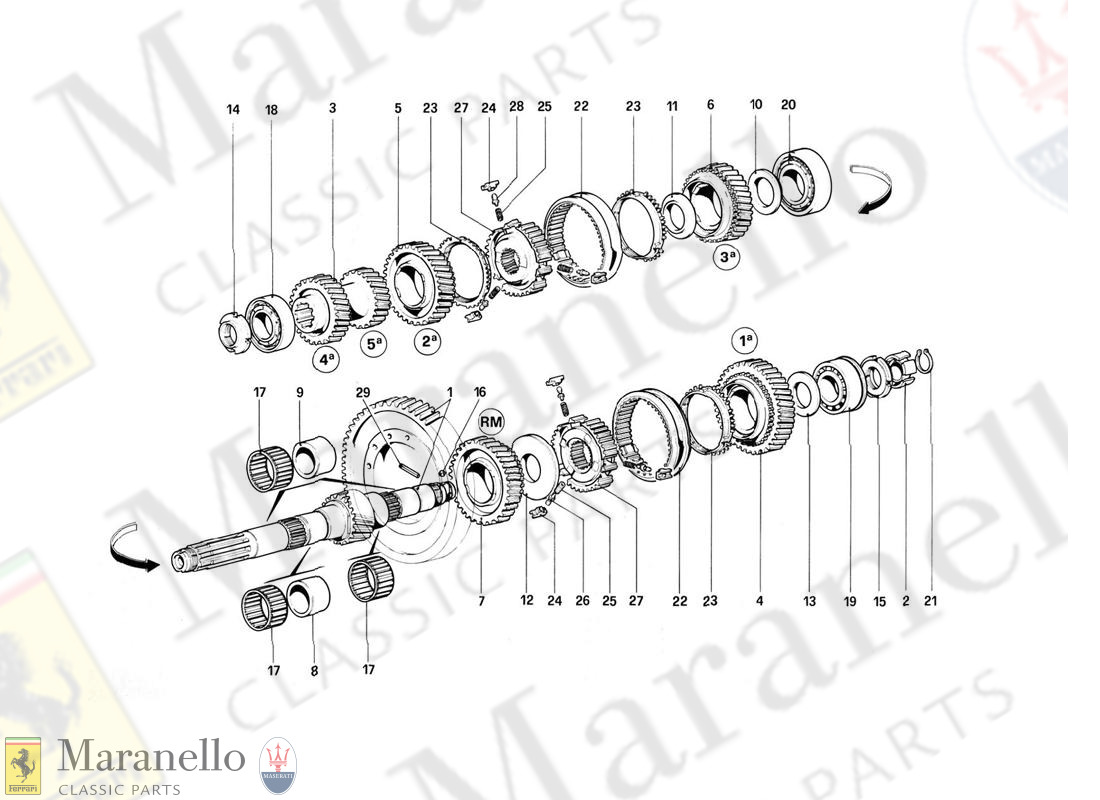 022 - Lay Shaft Gears