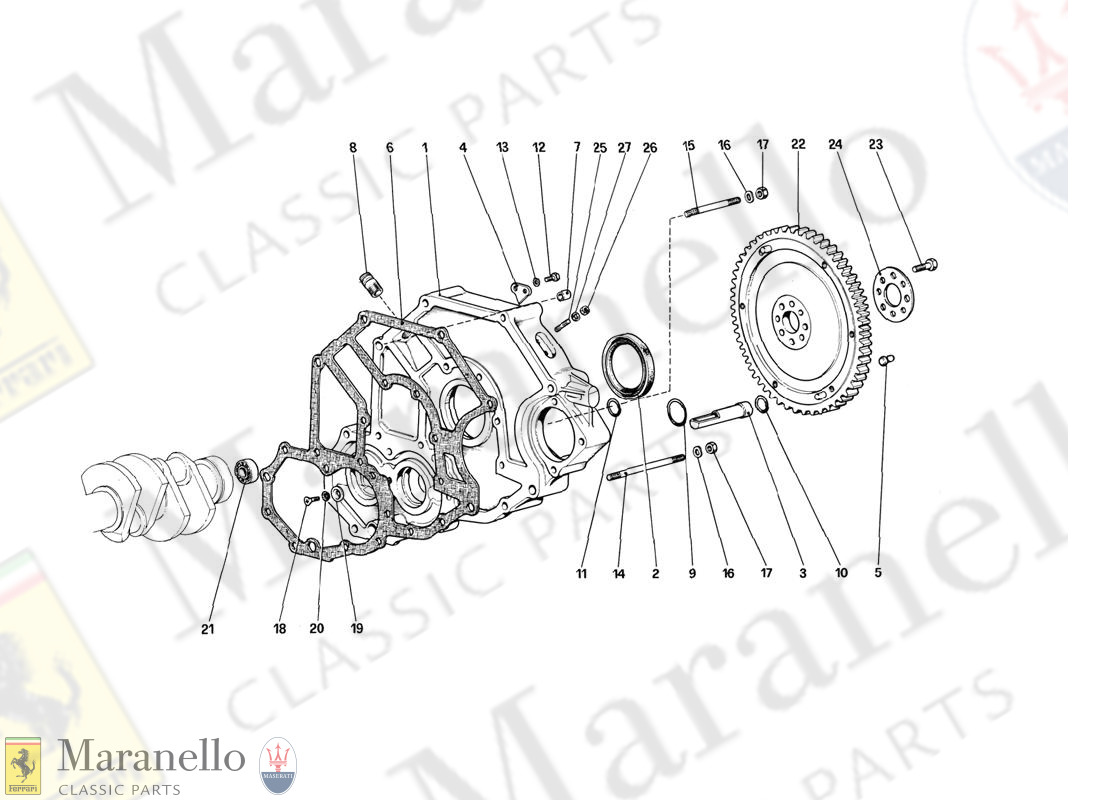 004 - Flywheel And Clutch Housing Spacer