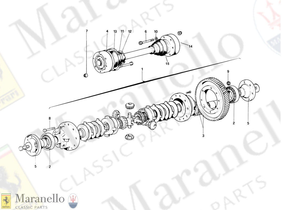 025 - Differential And Axle Shafts