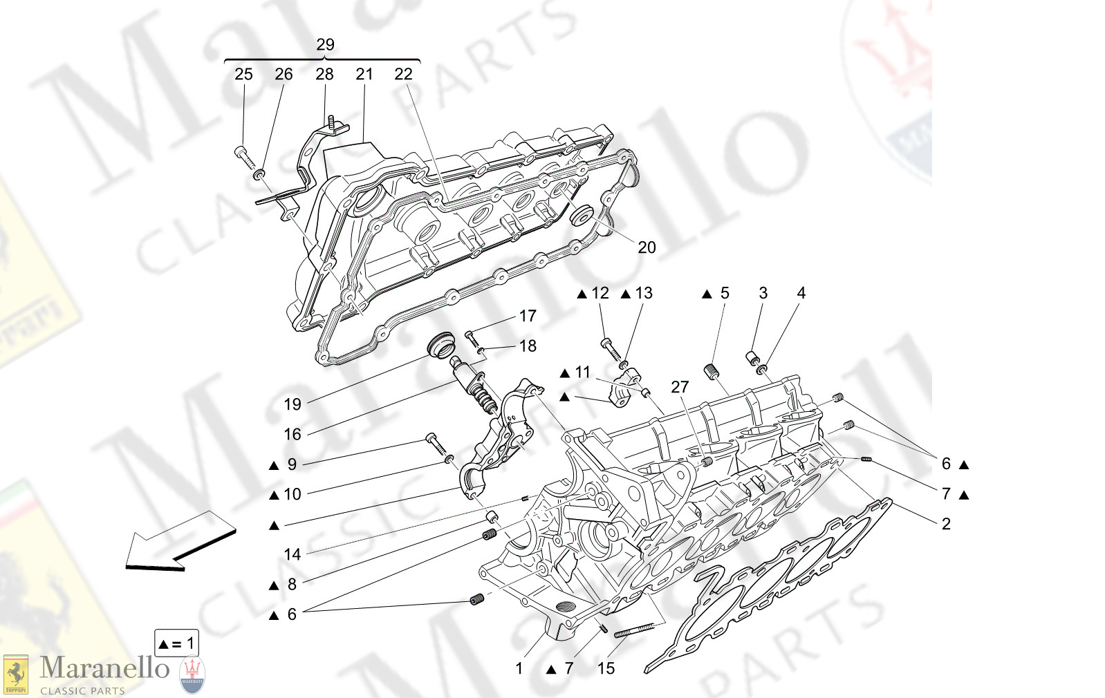 01.20 - 1 - 0120 - 1 Rh Cylinder Head