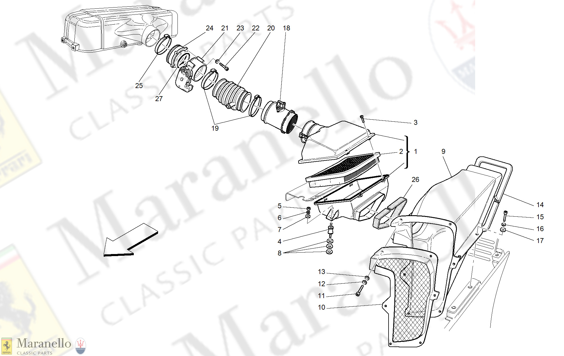 013 - Air Intake And Throttle Bodies