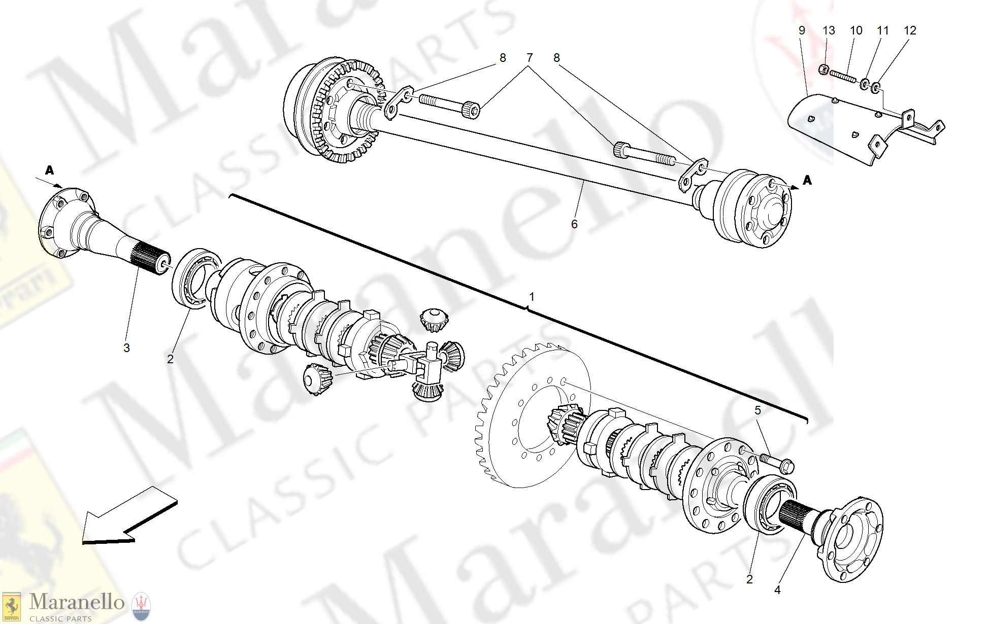 030 - Differential And Axle Shafts