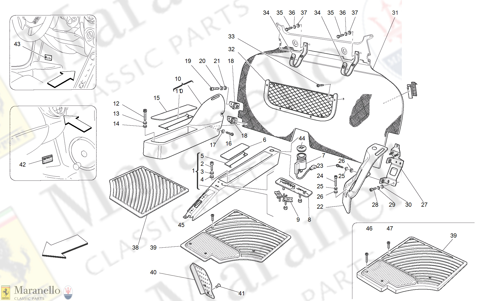 116 - Passengers Compartment Upholstery And Accessories