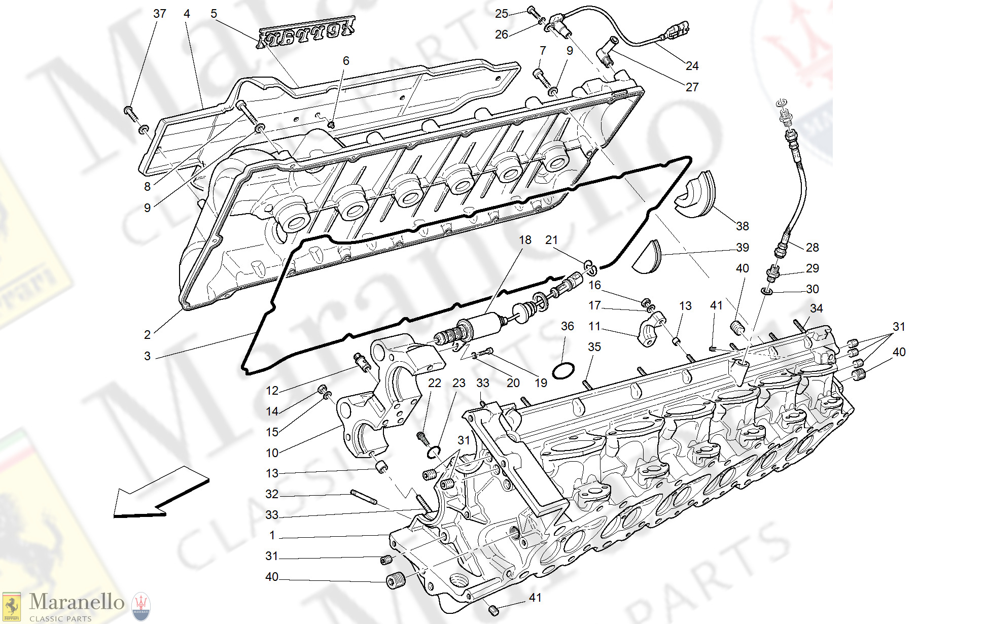 003 - R.H. Cylinder Head