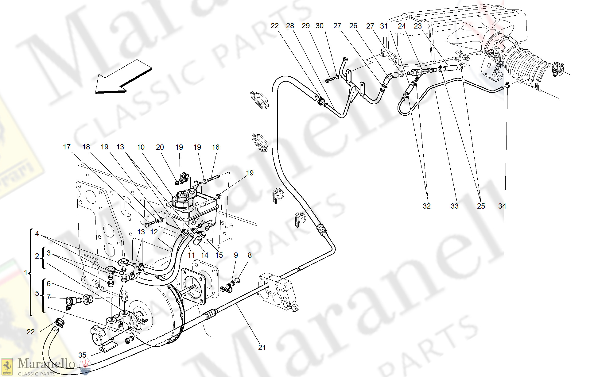 032 - Brakes Hydraulic Controls And Brake Booster System