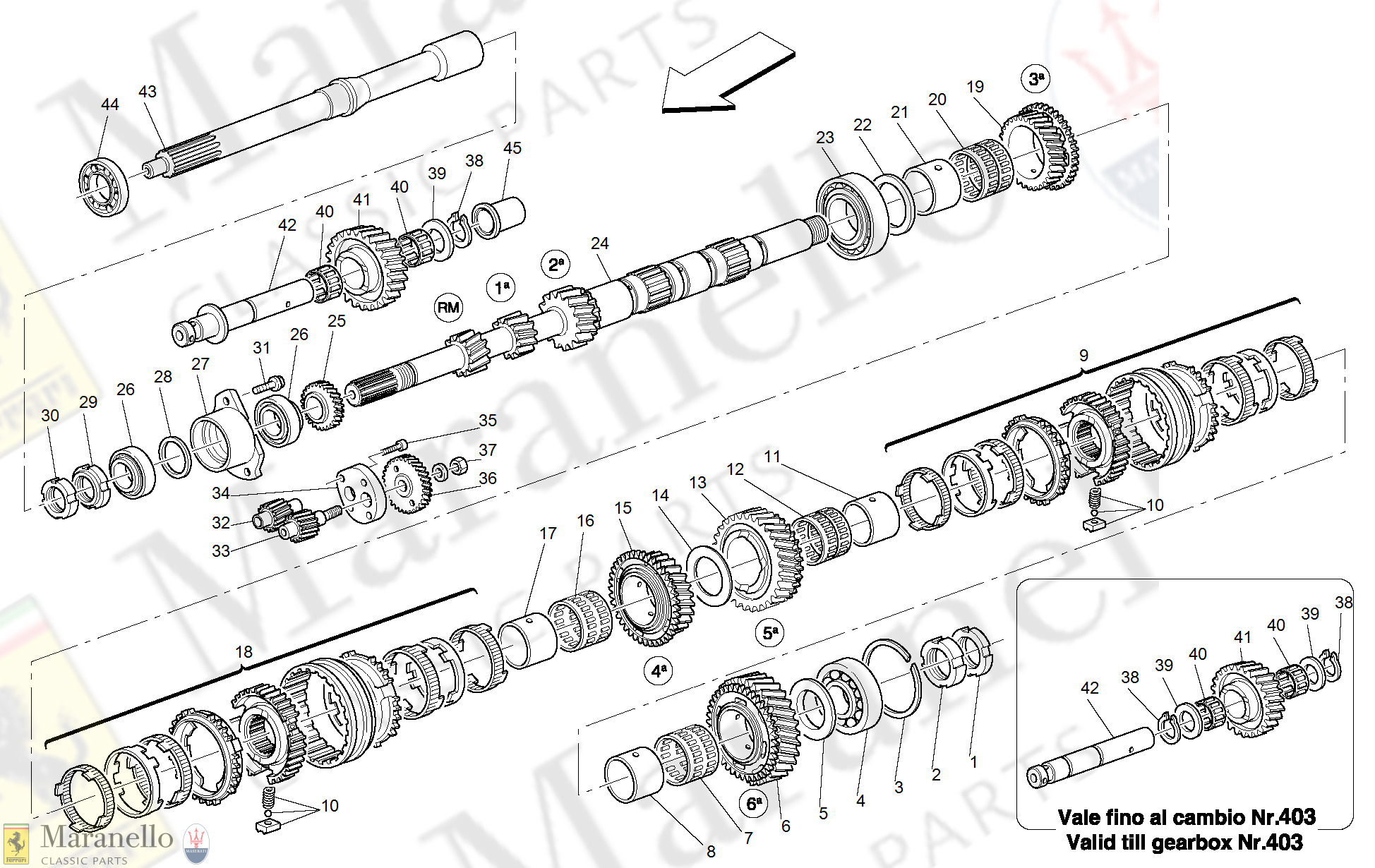 026 - Main Shaft Gears