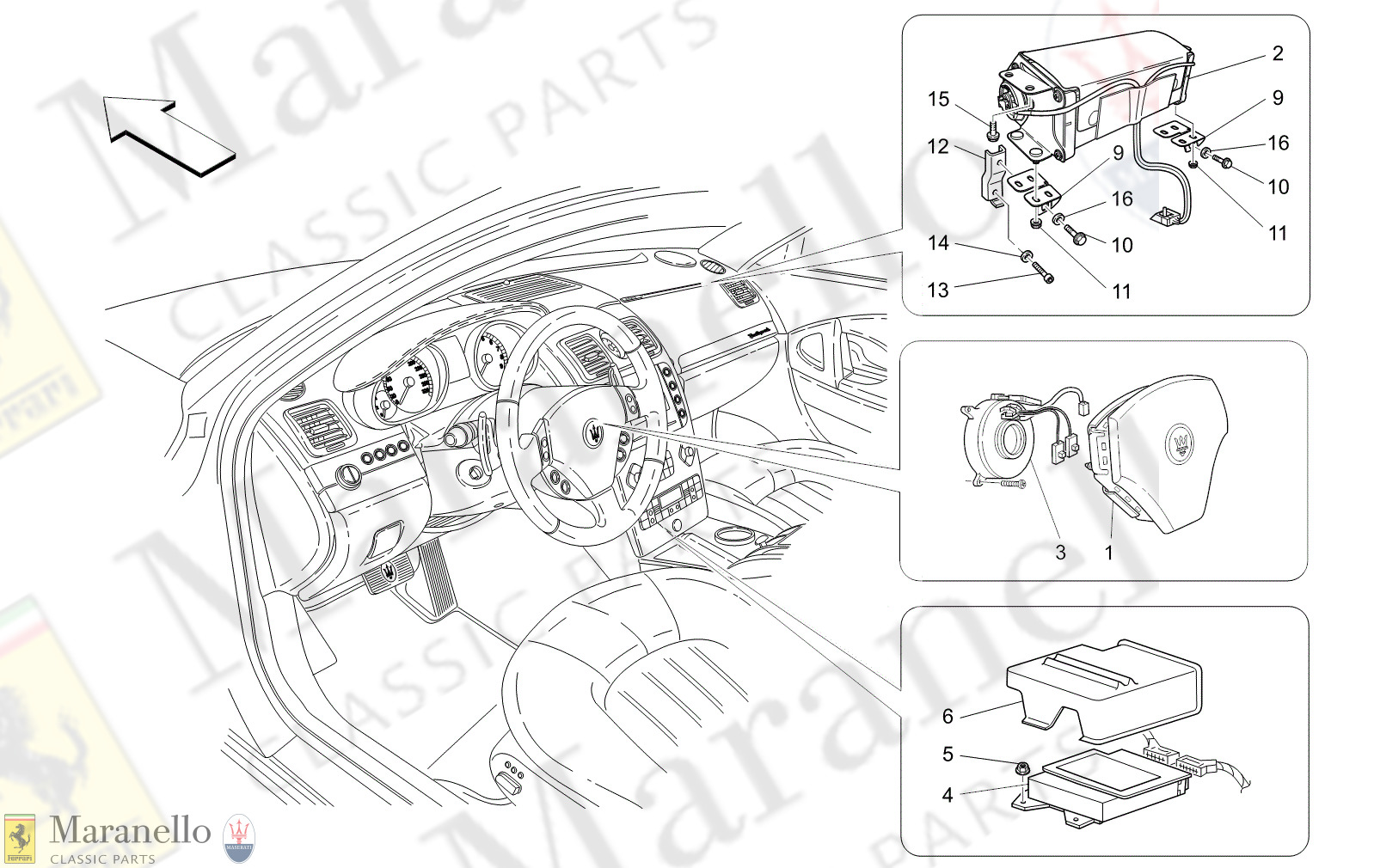 07.00 - 12 - 0700 - 12 Front Airbag System