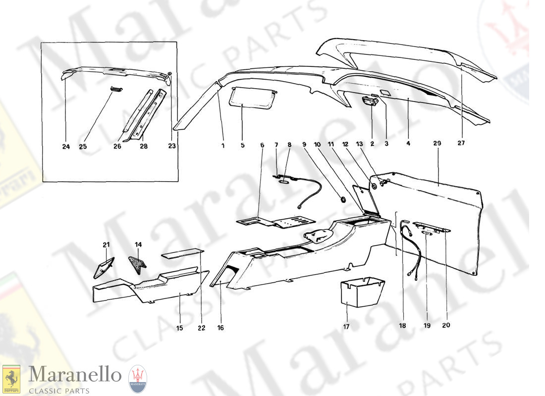 162 - Tunnel And Roof (Variants For RHD - Aus Versions)