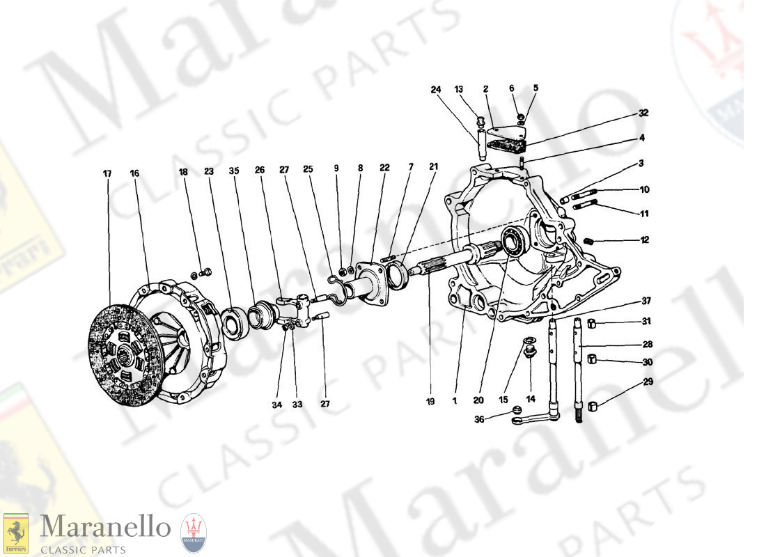 021 - Clutch Unit And Cover