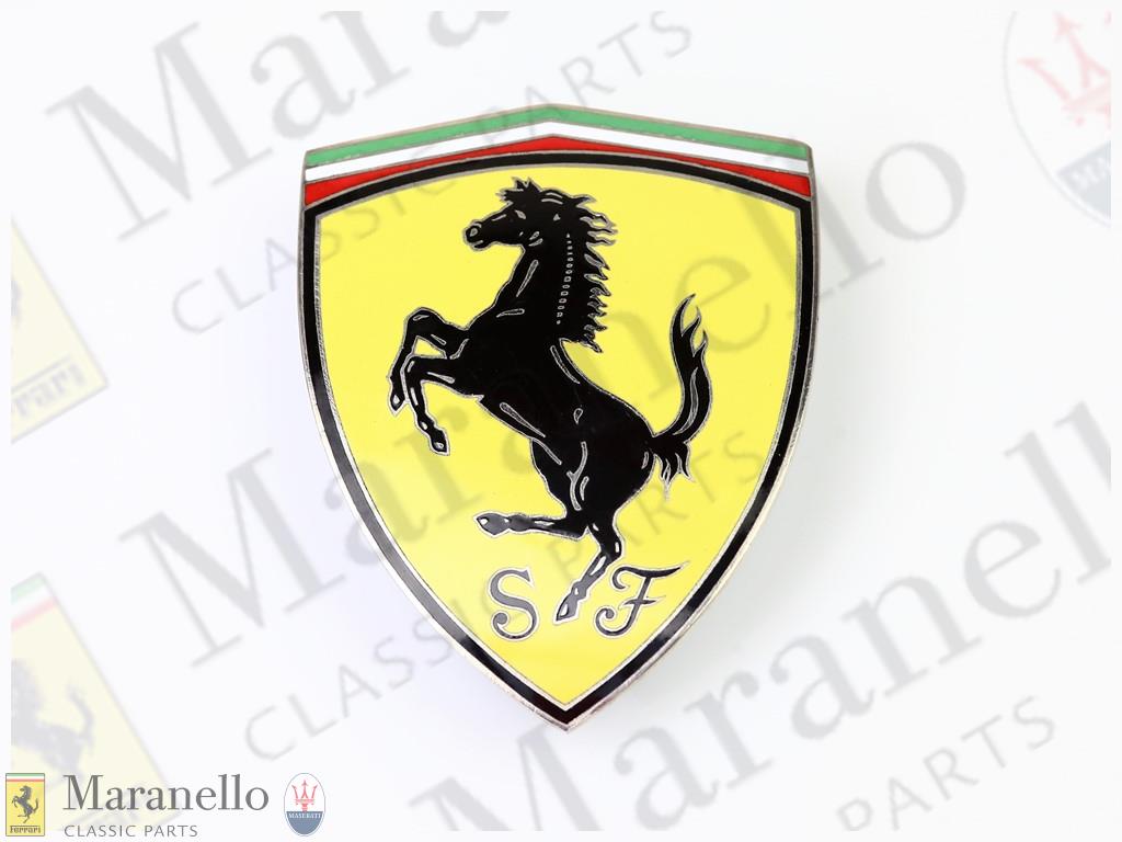Ferrari part 61474400 - RH Wing Ferrari Badge | Maranello Classic Parts